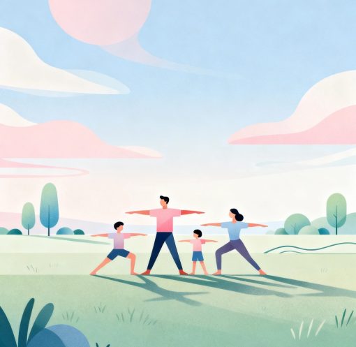 Najlepsze ćwiczenia dla rodzin