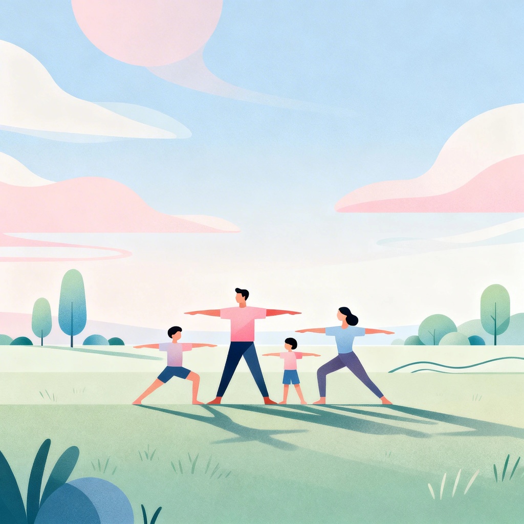 Najlepsze ćwiczenia dla rodzin